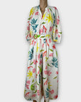 Hayley Menzies Raglan Volume Maxi Cotton Shirt Dress - 8/10 (S)