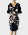 Hobbs Astraea Floral Sheath Dress - 12