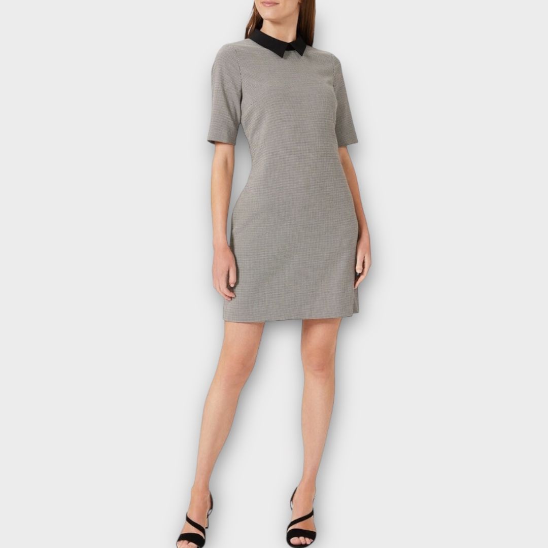 Hobbs Naima Houndstooth Check Dress - 12