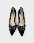 Högl Velvet Embellished Heels - 4/37