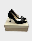 Högl Velvet Embellished Heels - 4/37