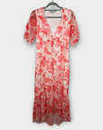 Hope & Ivy Floral Midi Dress - 8