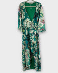 Hope & Ivy Floral Wrap Maxi Dress - 28