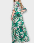 Hope & Ivy Floral Wrap Maxi Dress - 28