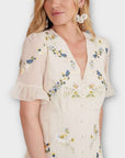 Hope & Ivy The Astrid Embroidered Midi Dress - 16