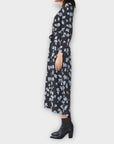 Hush Floral Midi Dress - 10