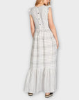 Hush Fonda Linen-Blend Maxi Dress - 8