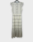 Hush Fonda Linen-Blend Maxi Dress - 8