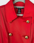 I.N.C Gold Button Trench Coat - 12/14 (M)