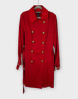 I.N.C Gold Button Trench Coat - 12/14 (M)