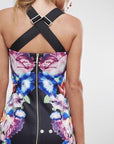 Ted Baker Tapestry Floral Buckle Strap Midi Dress - 14