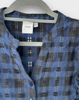 Ichi Gingham Midi Dress - 12