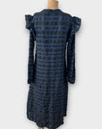 Ichi Gingham Midi Dress - 12