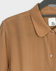 Iris & Ink Silk Shirt - M