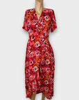Ivy Lane Floral Midi Dress - 8