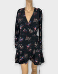 Jack Wills Floral Wrap Dress - 10