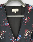 Jack Wills Floral Wrap Dress - 10
