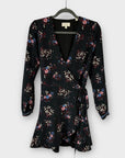 Jack Wills Floral Wrap Dress - 10