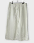 Jaeger Denim Button Front Midi Skirt - 10