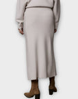 Jaeger Merino Wool Rich Knitted Skirt - 10 (S)