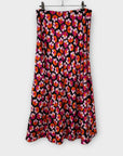 Jaeger Silk Floral Midi Skirt - 10