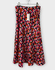 Jaeger Silk Floral Midi Skirt - 10
