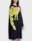 Joanne Hynes Tiger Lady Knit Sweater Dress - 12/14 (M)