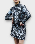 Joanne Hynes Sequin Lace Print Dress - 10