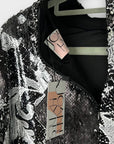 Joanne Hynes Sequin Lace Print Dress - 10