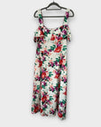 Joe Browns Floral Cotton/Linen Midi Dress - 12