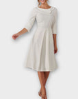 Jolie Moi Sloan 3/4 Sleeve Midi Dress - 18