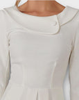 Jolie Moi Sloan 3/4 Sleeve Midi Dress - 18