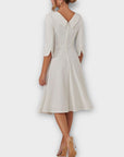 Jolie Moi Sloan 3/4 Sleeve Midi Dress - 18