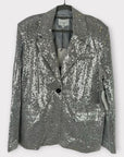 Josefine HJ x NA-KD Oversized Sequin Blazer - 10