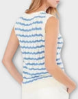 Joules Zinnia Wave Knit Tank - S/M