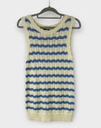 Joules Zinnia Wave Knit Tank - S/M