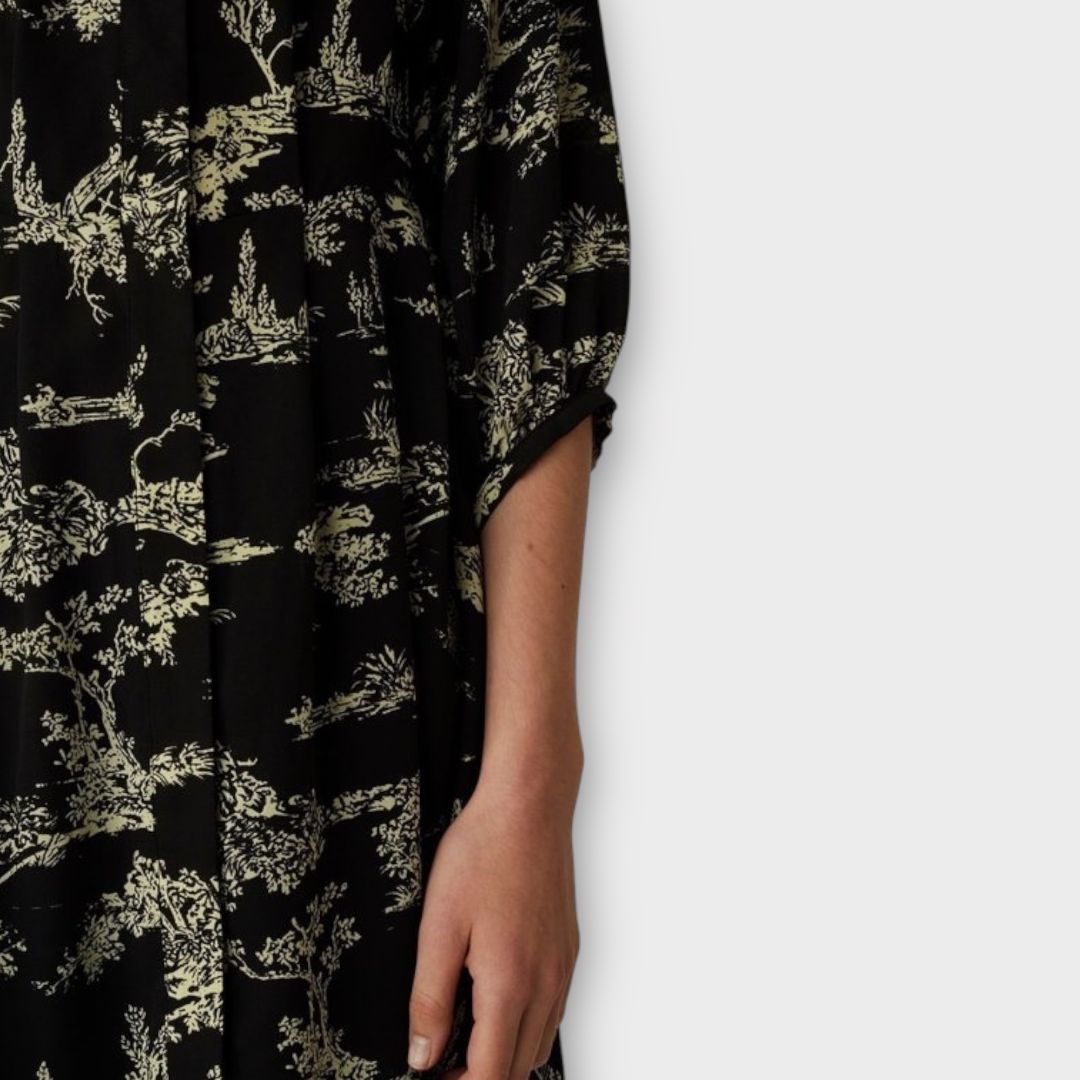 Just Female Mako Pleat Dress - 10 (S)