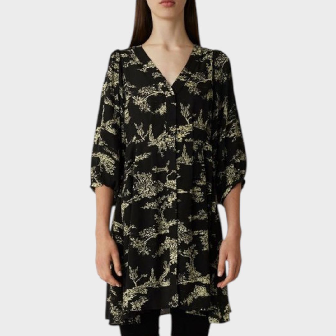 Just Female Mako Pleat Dress - 10 (S)