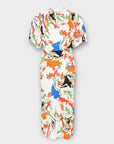 Karen Millen Abstract Bias Cut Midi Dress - 8