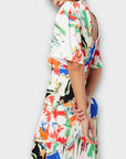Karen Millen Abstract Bias Cut Midi Dress - 8