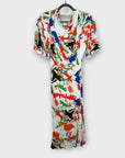 Karen Millen Abstract Bias Cut Midi Dress - 8