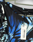 Karen Millen Abstract Swirl Printed Jersey Crepe Maxi Dress - 16/18 (XL)