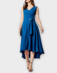 Karen Millen Belted Fluid Midi Dress - 10