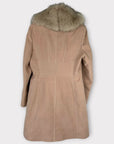 Karen Millen Faux Fur Cotton Coat - 10/12