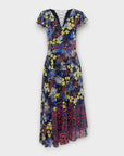 Karen Millen Floral Chiffon Midi Dress - 12