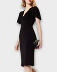 Karen Millen Gathered Detail Midi Dress - 8/10