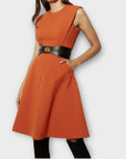 Karen Millen Panelled A-line Dress - 12