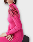 Karen Millen Sequin Knit Pencil Dress - 12/14 (M)