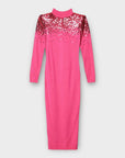 Karen Millen Sequin Knit Pencil Dress - 12/14 (M)