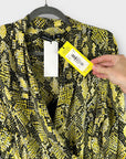 Karen Millen Snake Print Wrap Midi Dress - 16